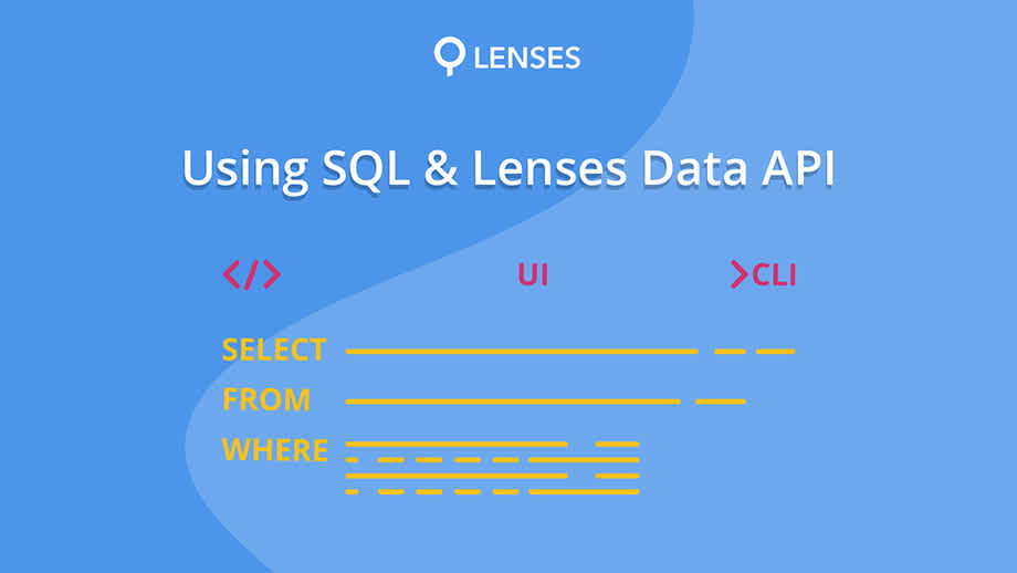 Explore streaming data in Kafka via a data API