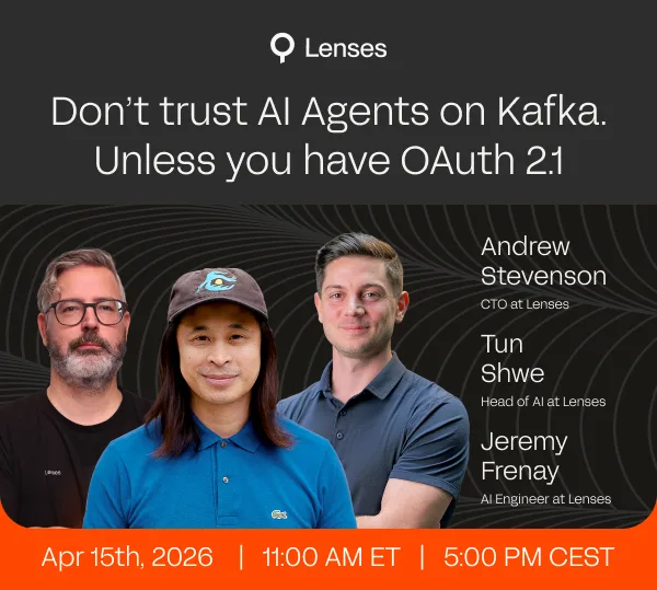 Agents on Kafka and OAuth 2.1