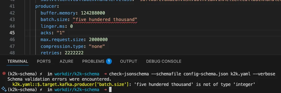 json schema example 5