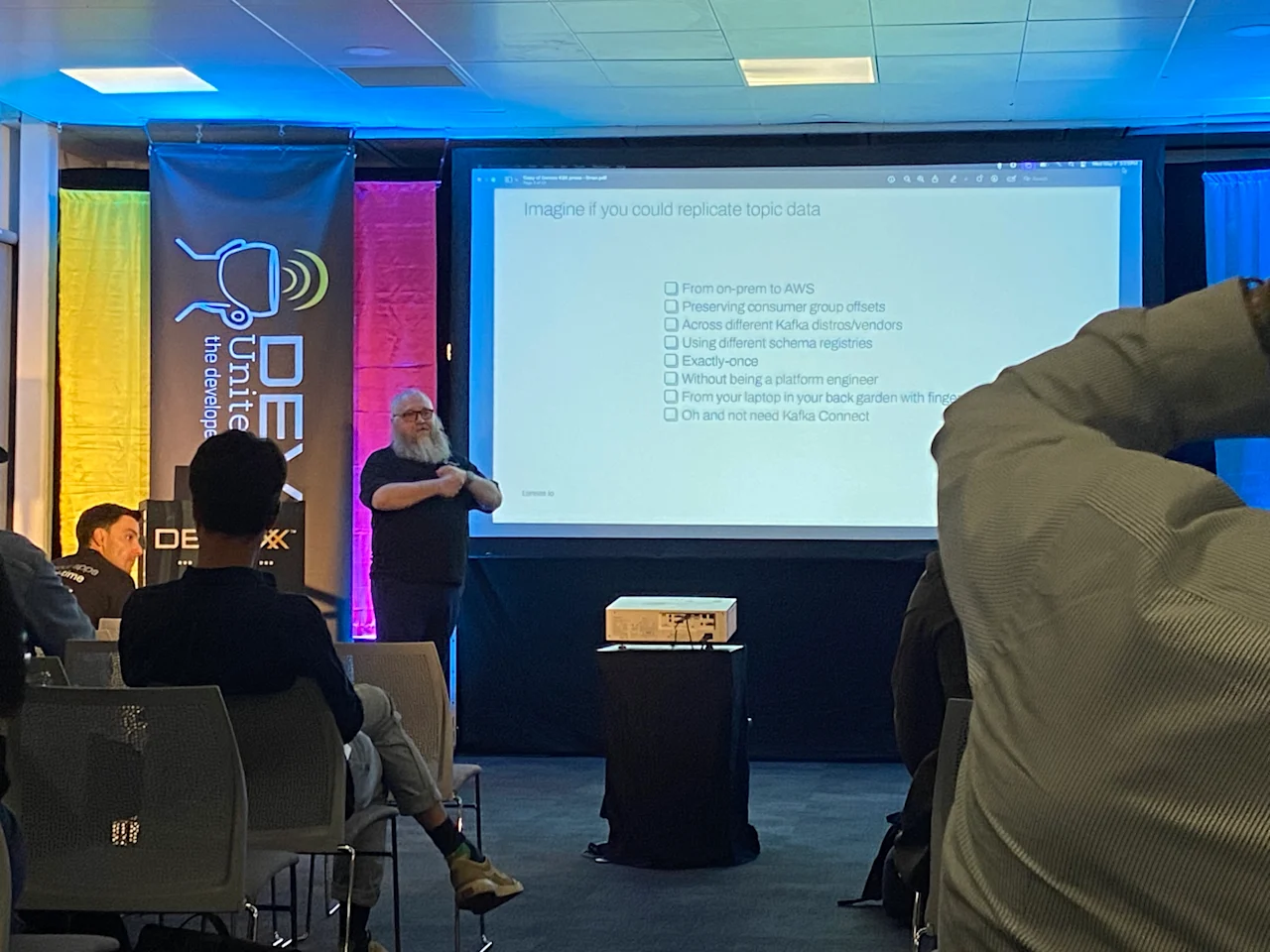 Lenses.io Kafka replication at Devoxx 2025