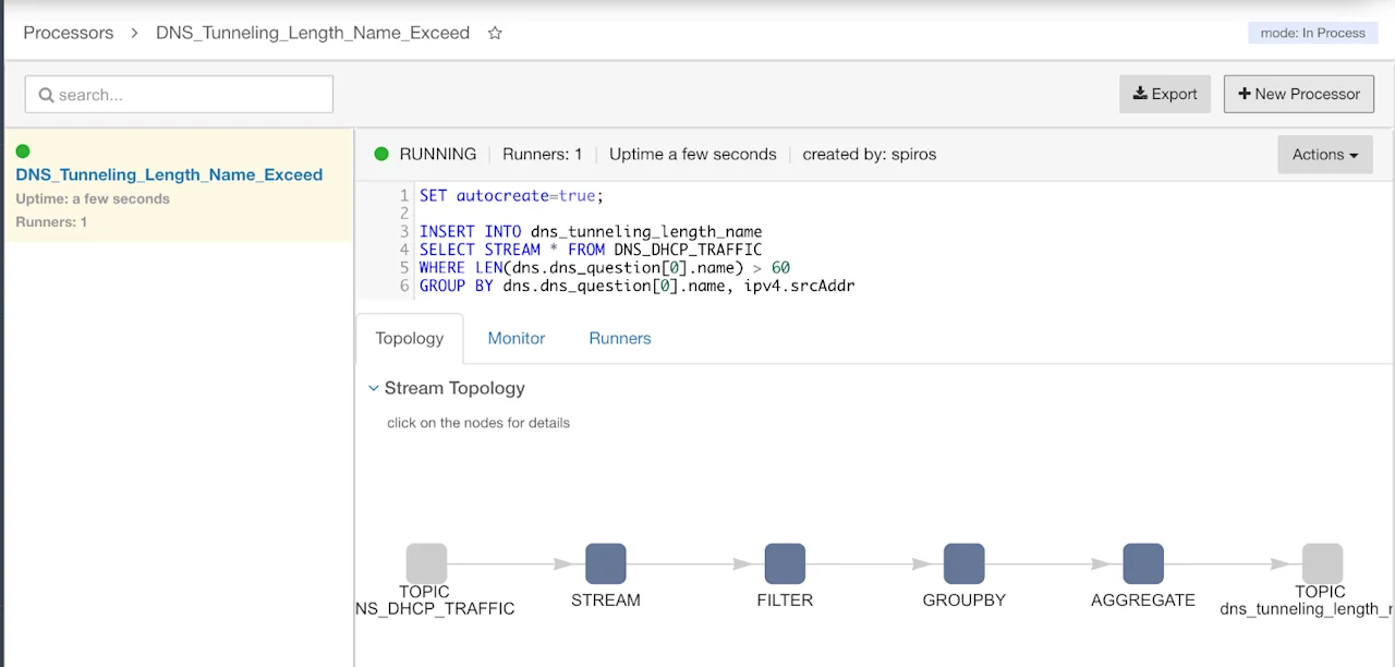 tunneling rule one topology IDS