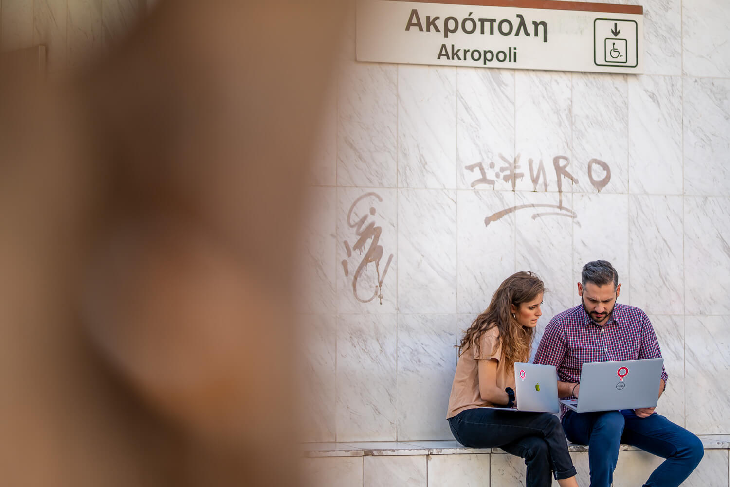 working outside in athens lenses.io