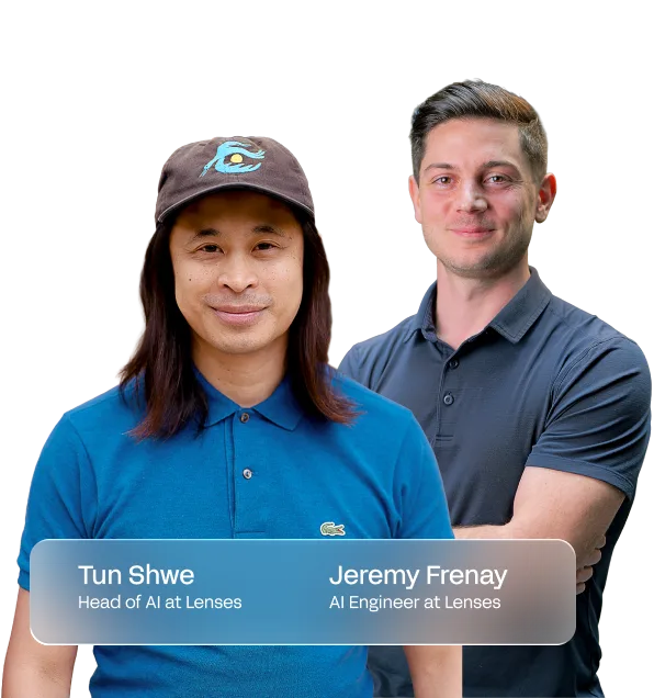 Tun Shwe and Jeremy Frenay