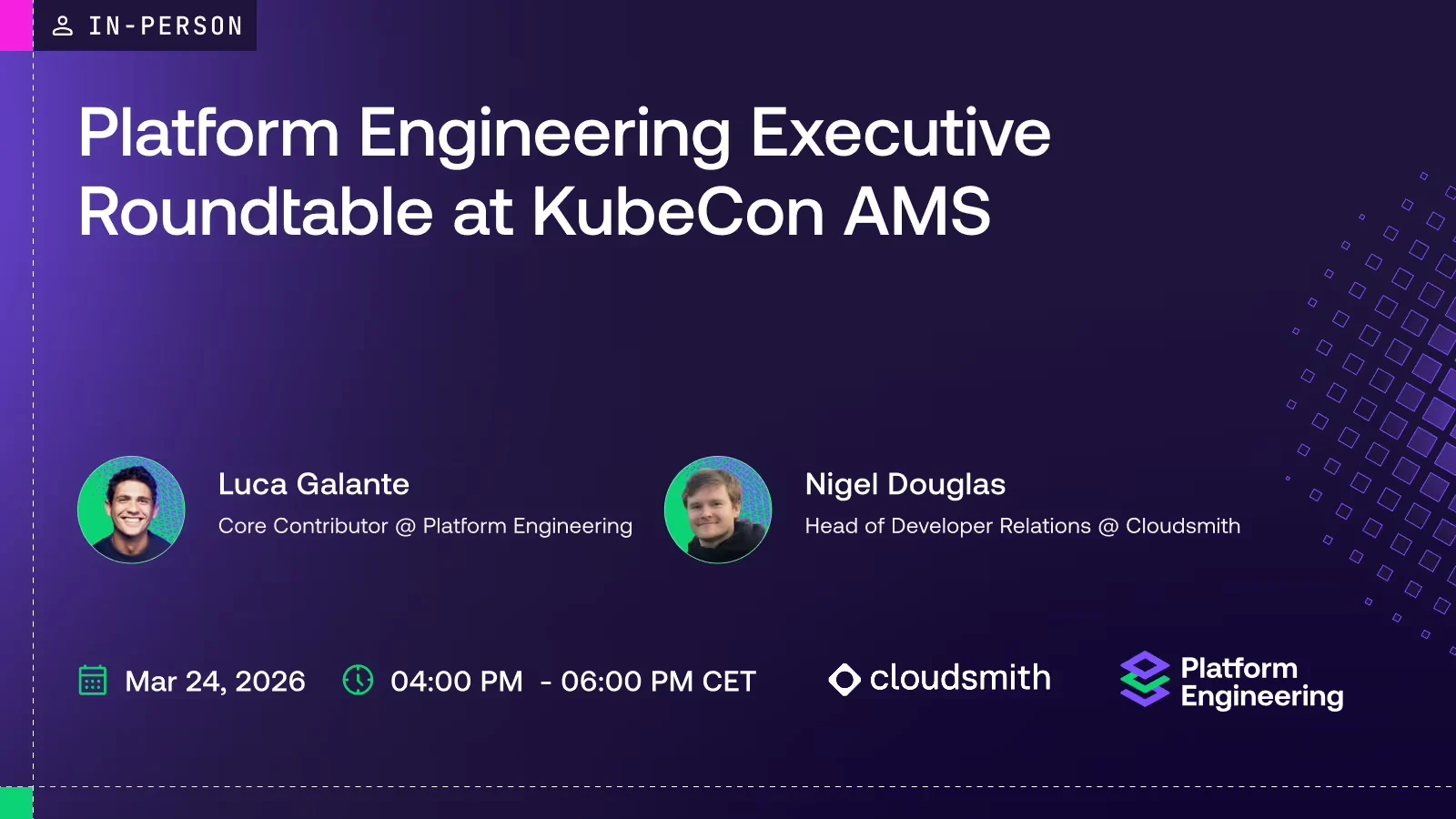 Platform Engineering Executive Roundtable at KubeCon AMS