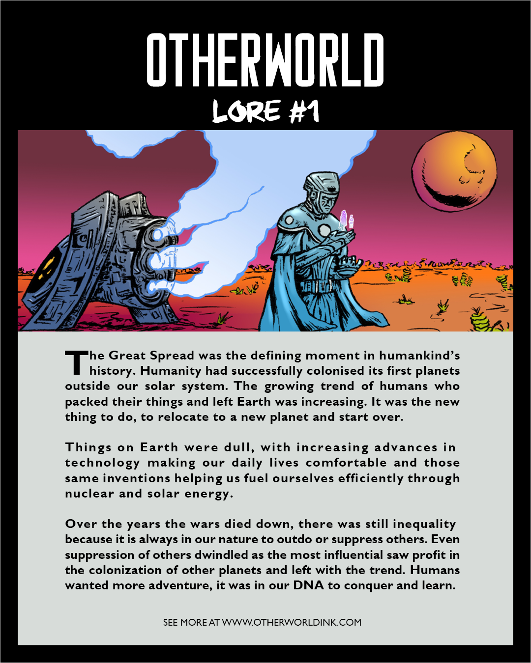 The Great spread - Otherworld Lore #1