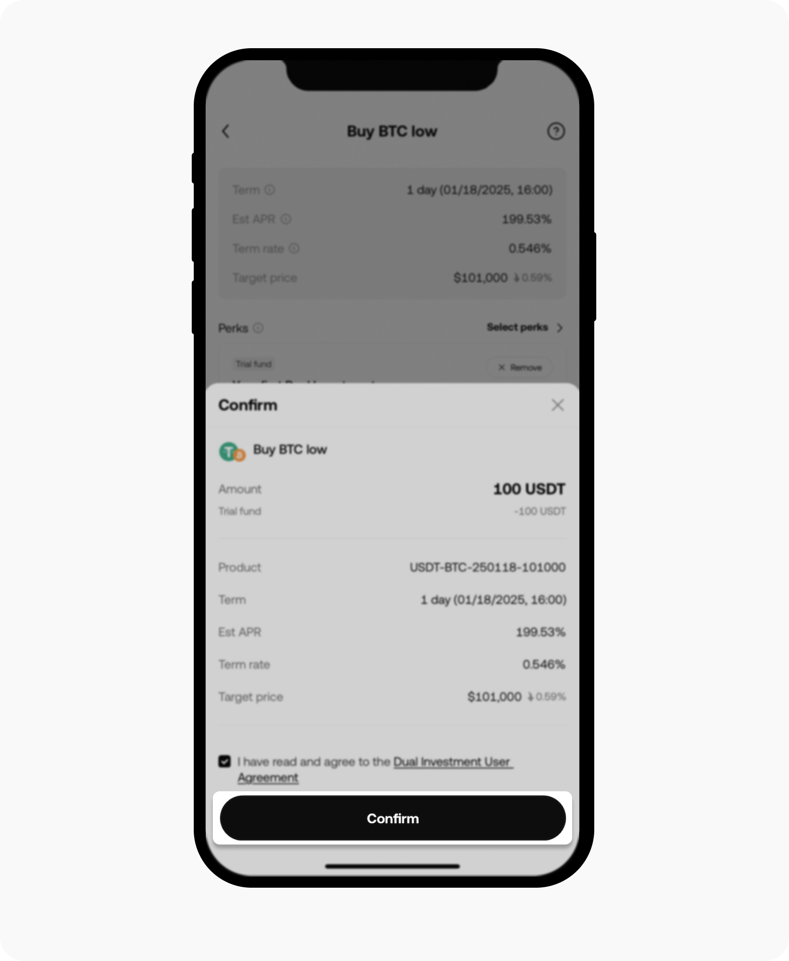 What is the trial fund for Dual Investment? | OKX