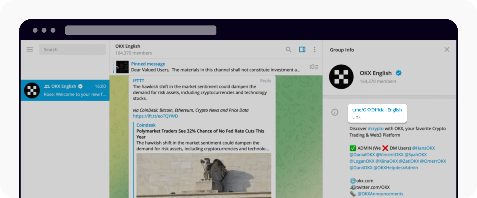 How do I identify OKX official accounts? | OKX United States