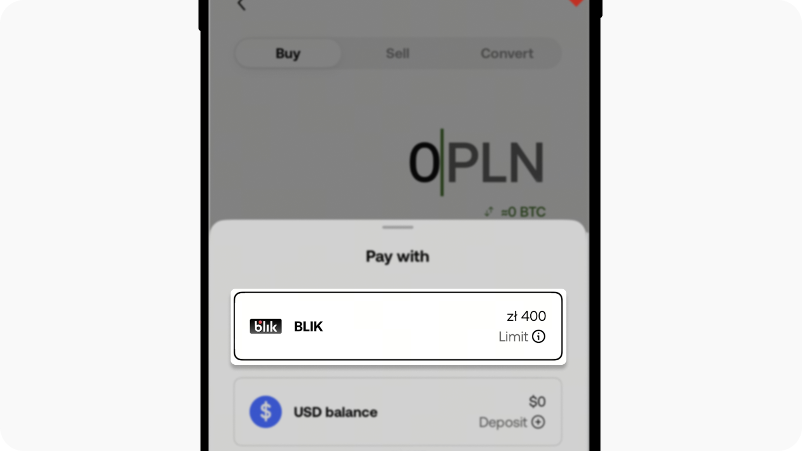 How do I buy crypto with BLIK? | OKX Singapore