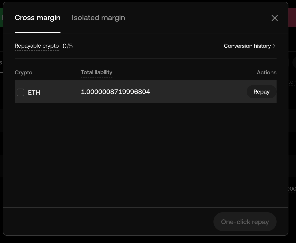 Borrowing and repaying in multi-currency and portfolio margin account modes  | OKX United States
