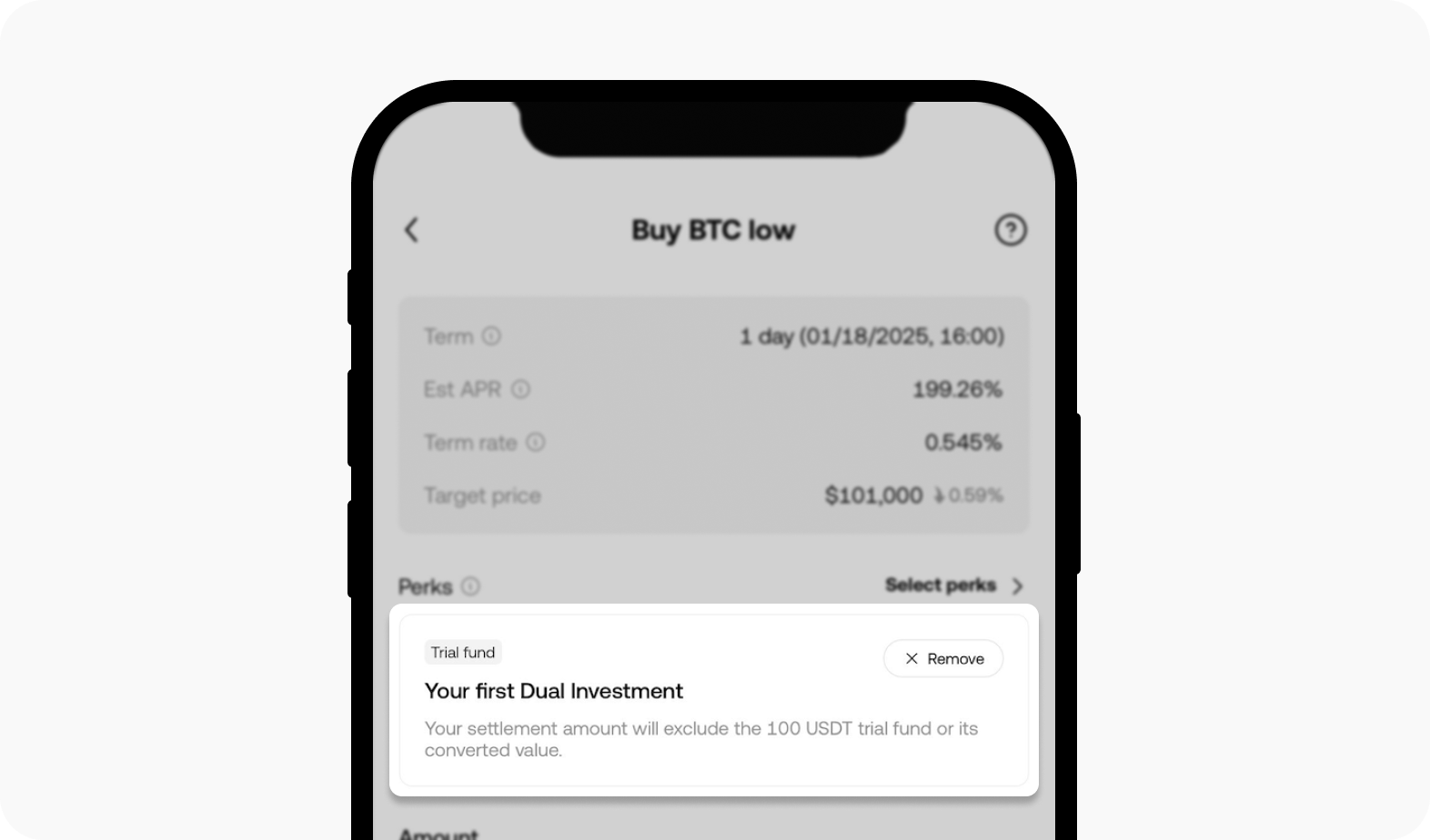What is the trial fund for Dual Investment? | OKX