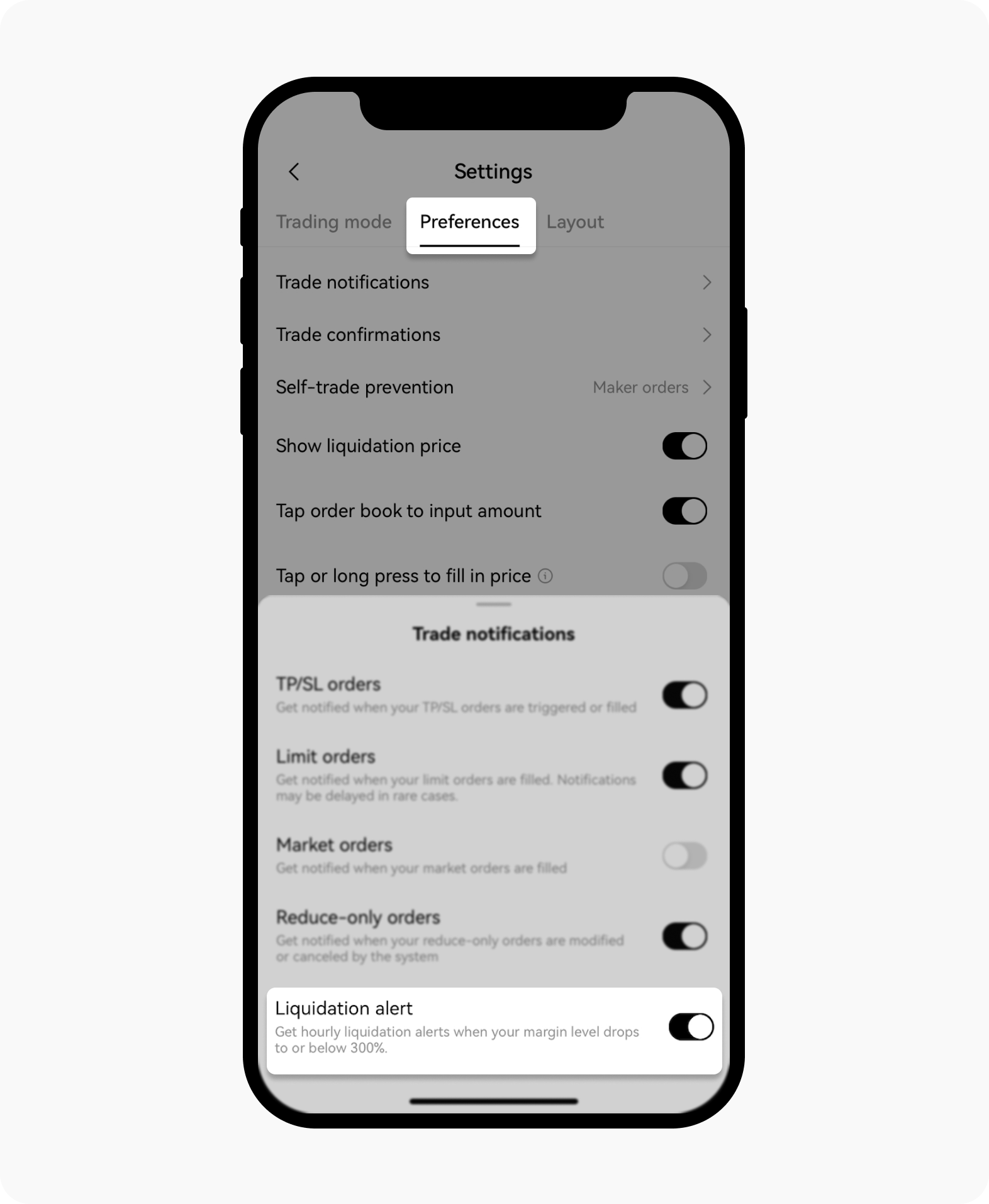 How do I set up a liquidation alert? | OKX