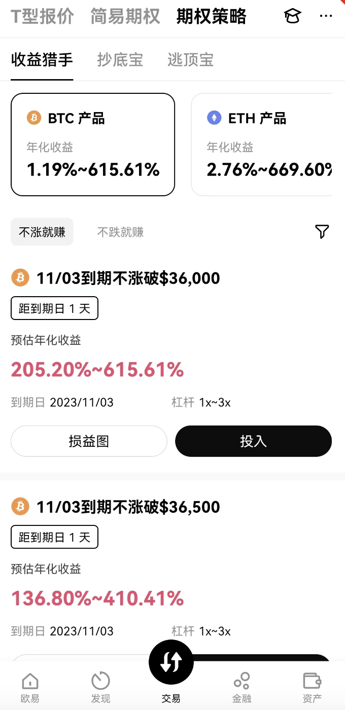 如何使用期权策略进行交易| 欧易