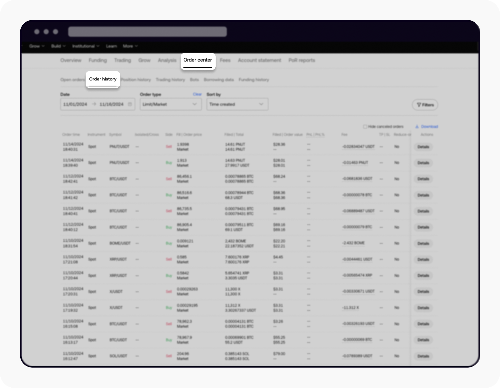 Comment télécharger mes relevés de compte ? | OKX France
