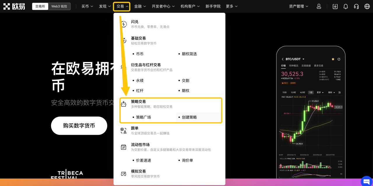 OKX信号策略：如何使用TradingView警报创建您的信号策略| 欧易