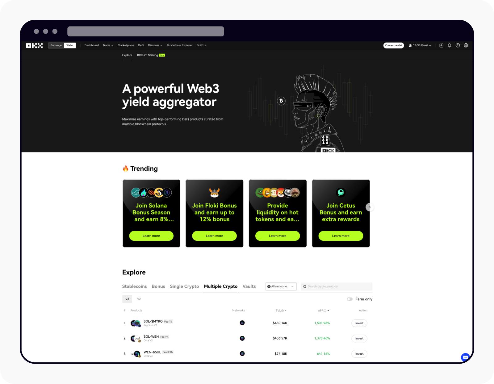 How does the V3 liquidity pools work on OKX DeFi? | OKX Europe