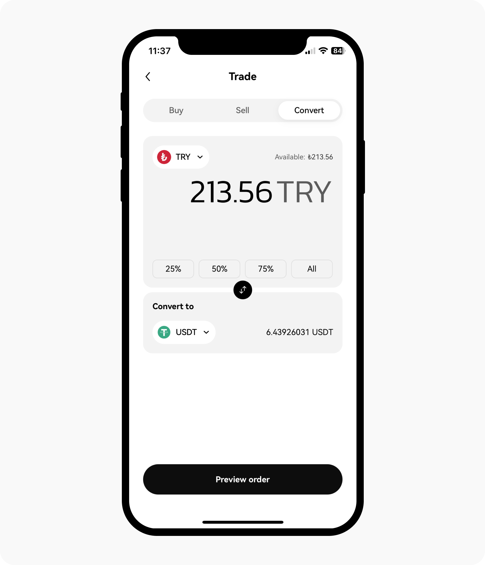 How do I access Convert? | OKX TR