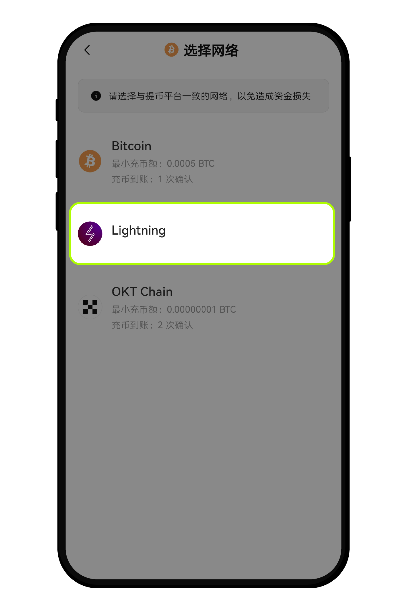 如何通过欧易的闪电网络充值比特币？（App/Web 端） | OKX 欧洲