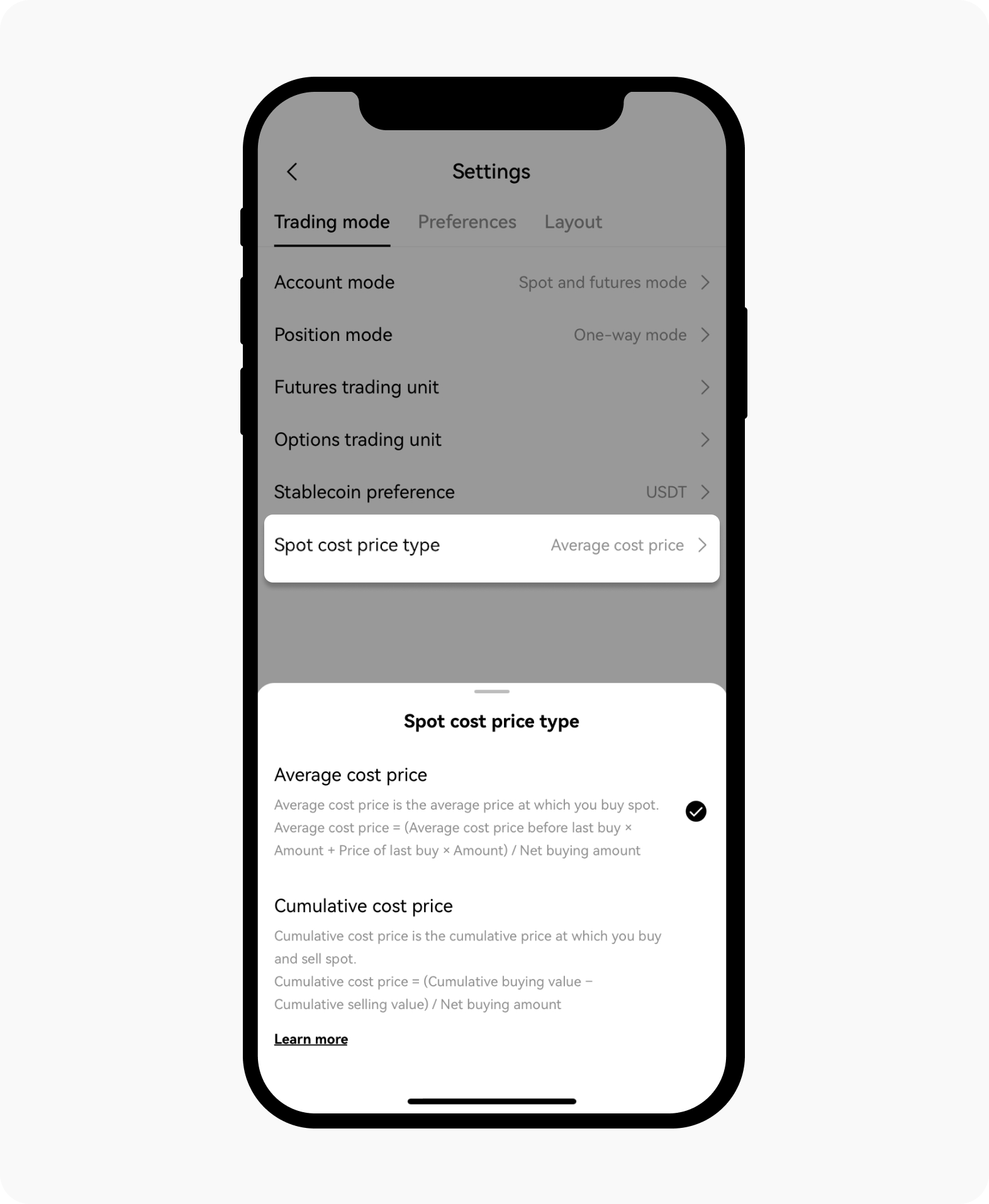 How do I track the cost price of my spot trades? | OKX