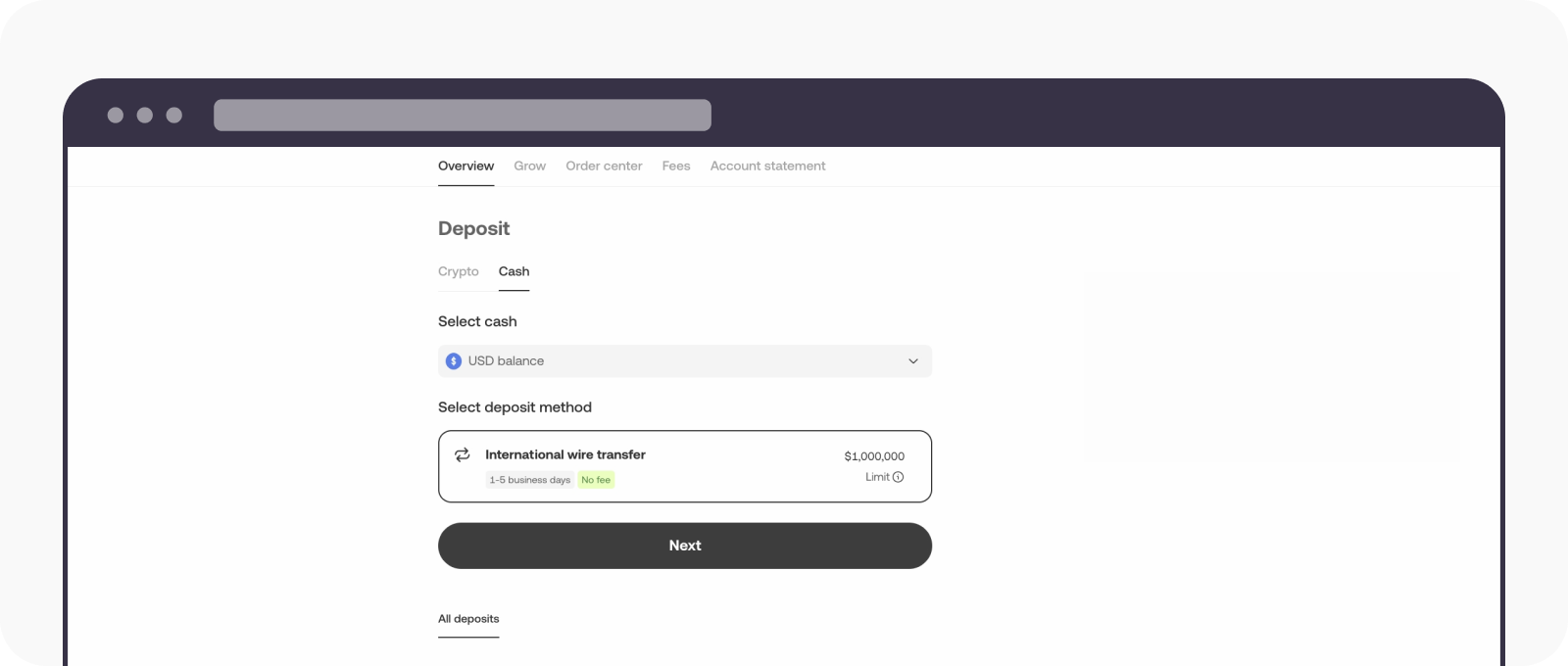 How do I deposit USD with international wire transfer as a UAE user? | OKX  Europe