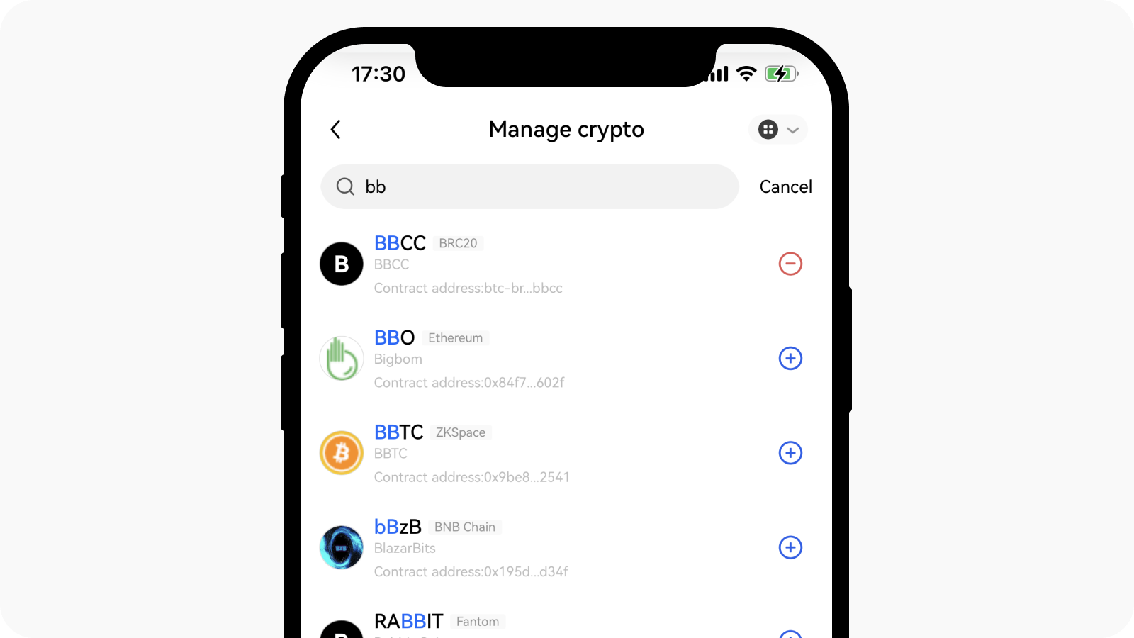 How do I manage BRC-20 assets in OKX wallet? (app) | OKX Wallet