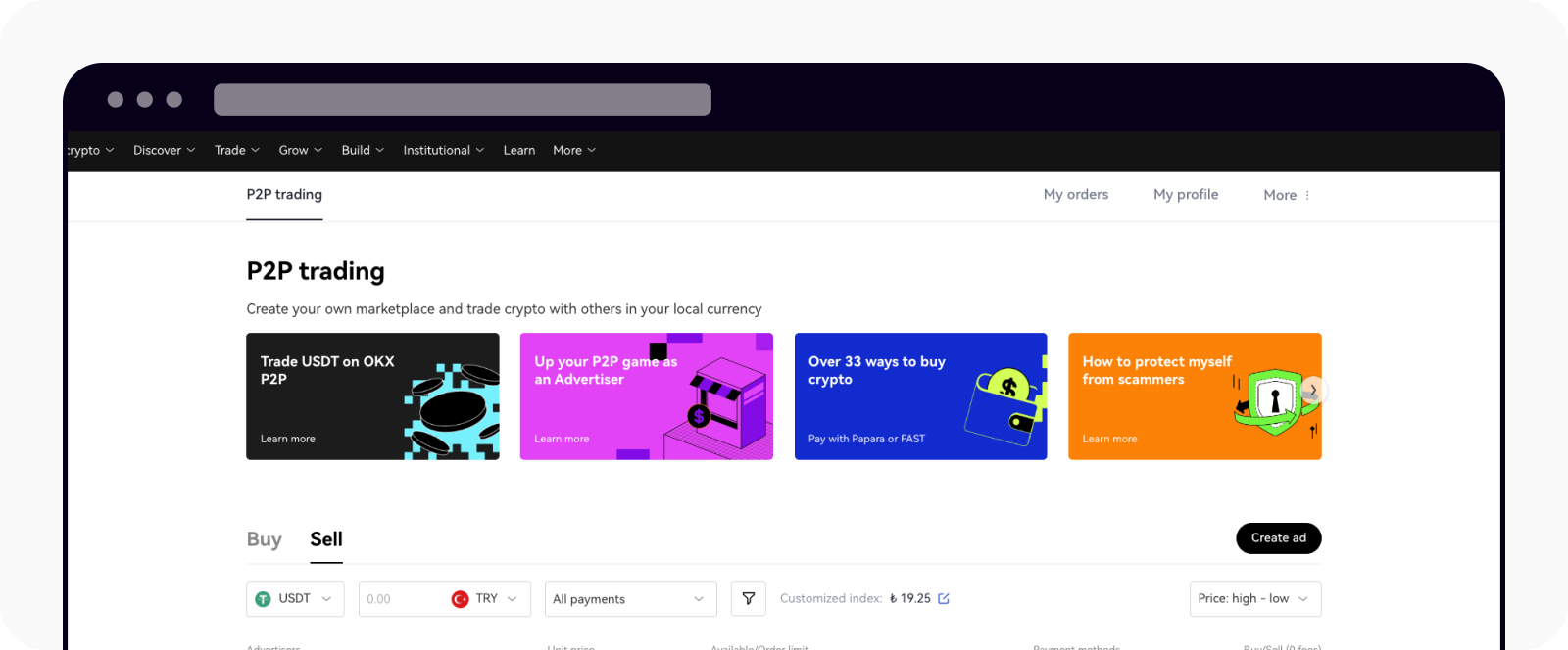 Hoe verkoop ik crypto op OKX P2P-handel? | OKX Nederland