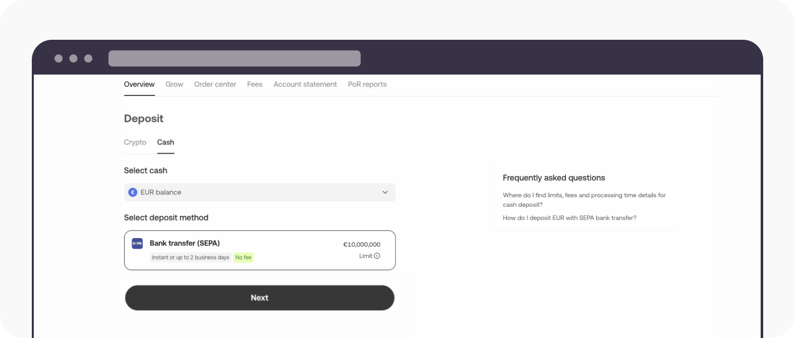 Comment effectuer un dépôt en EUR par virement bancaire SEPA ? | OKX France