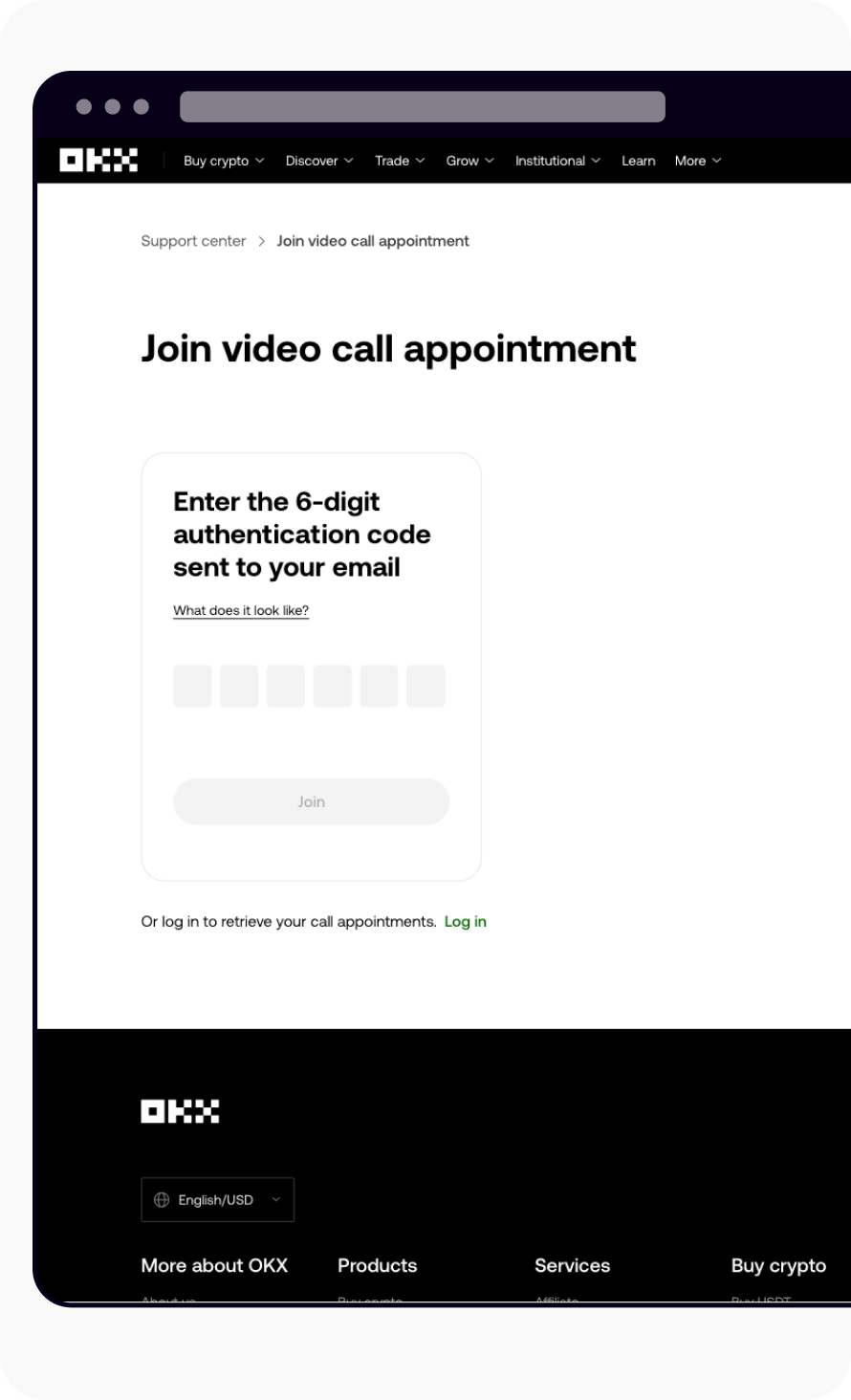 How do I join a video call with customer support? | OKX United States