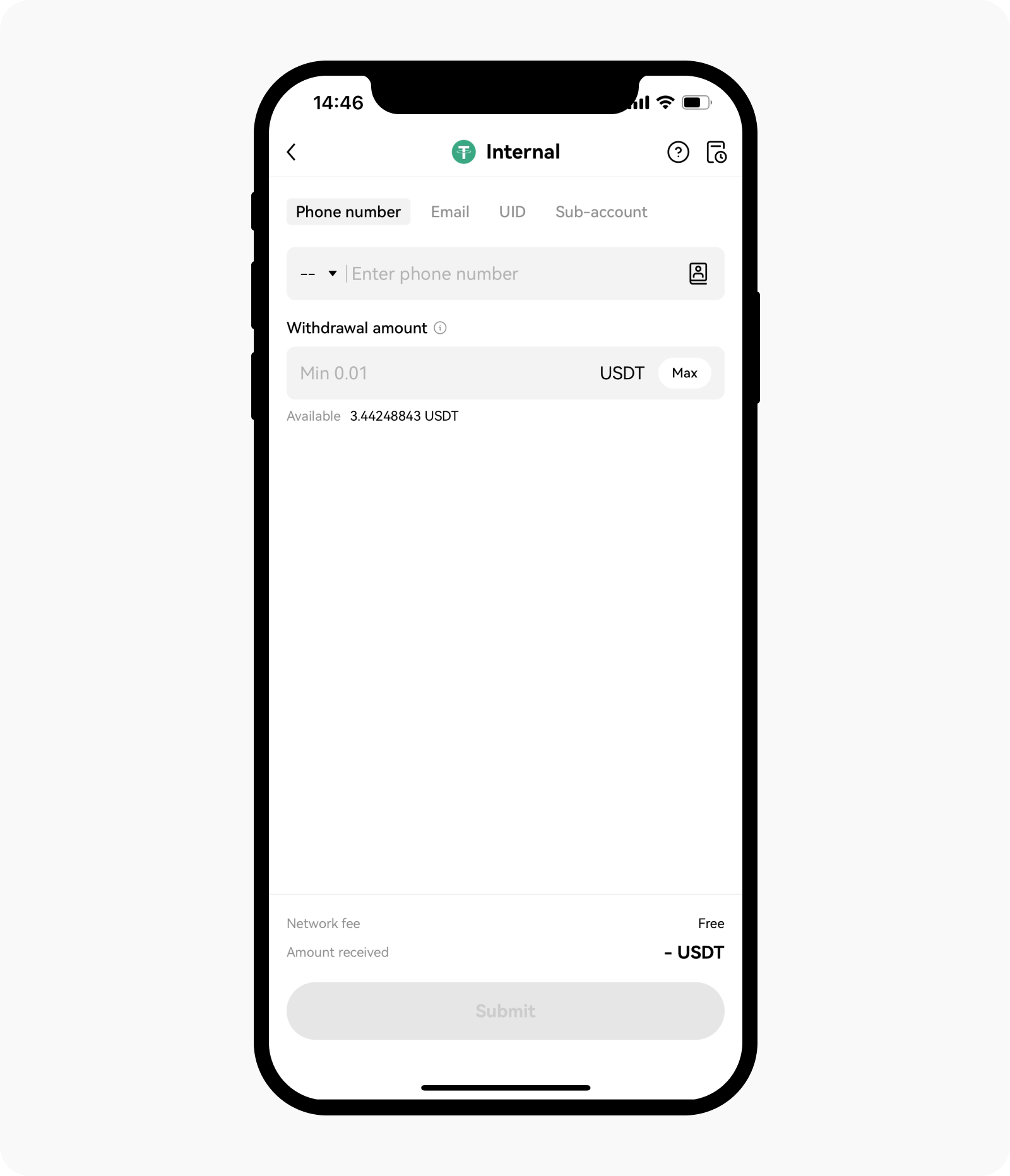 How do I make a crypto withdrawal? (app) | OKX