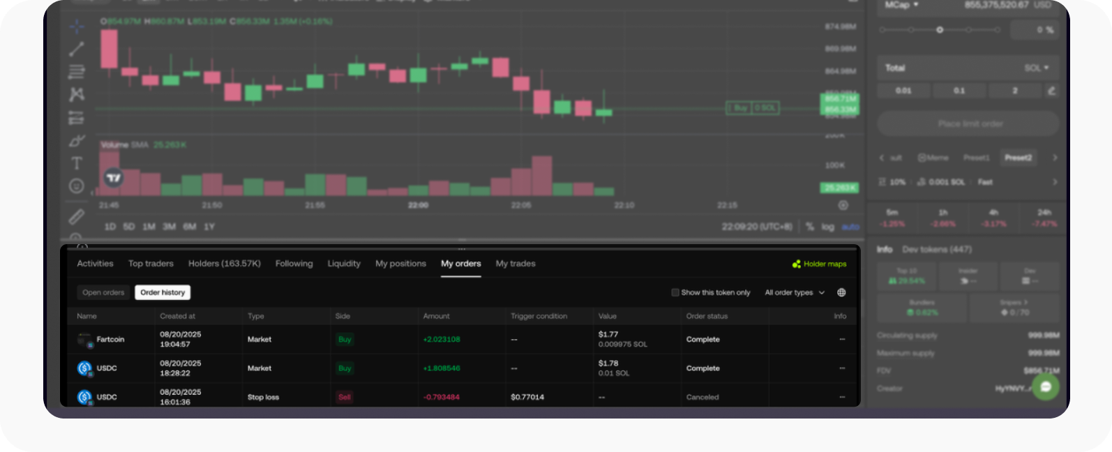 How do I trade with OKX Wallet Smart Account? | OKX Wallet