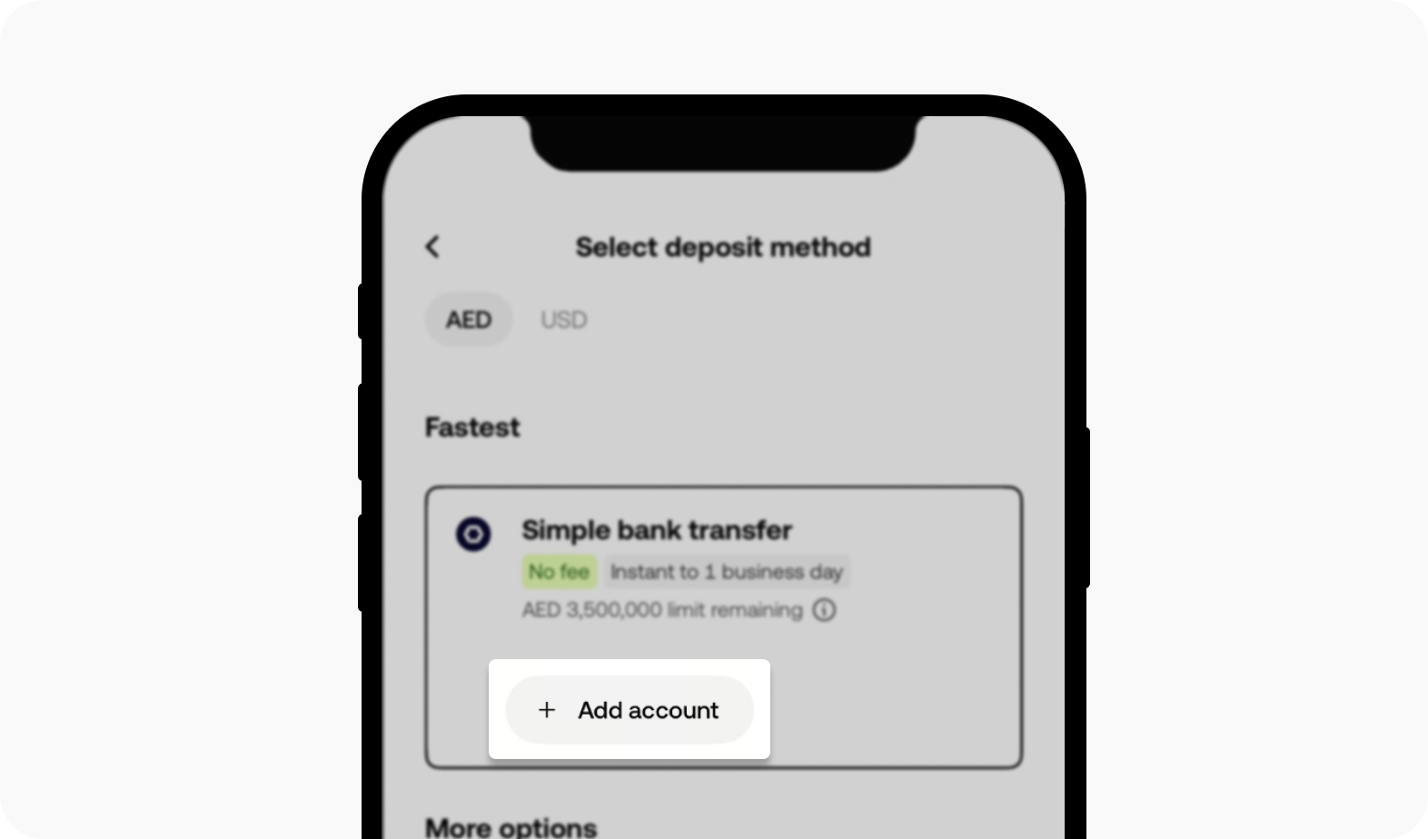 How do I deposit AED with Simple bank transfer？ | OKX
