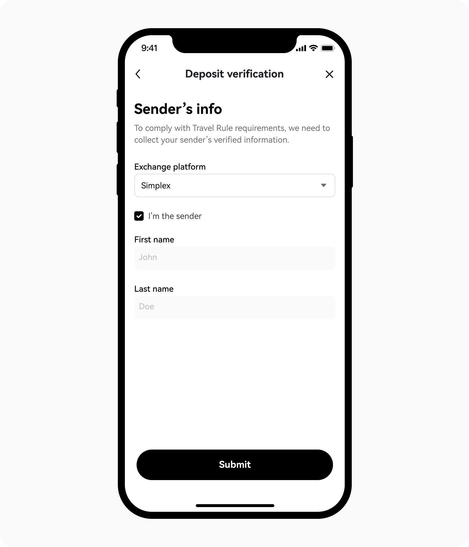 How do I unlock my deposit when the Travel Rule additional verification is  required? | OKX United States