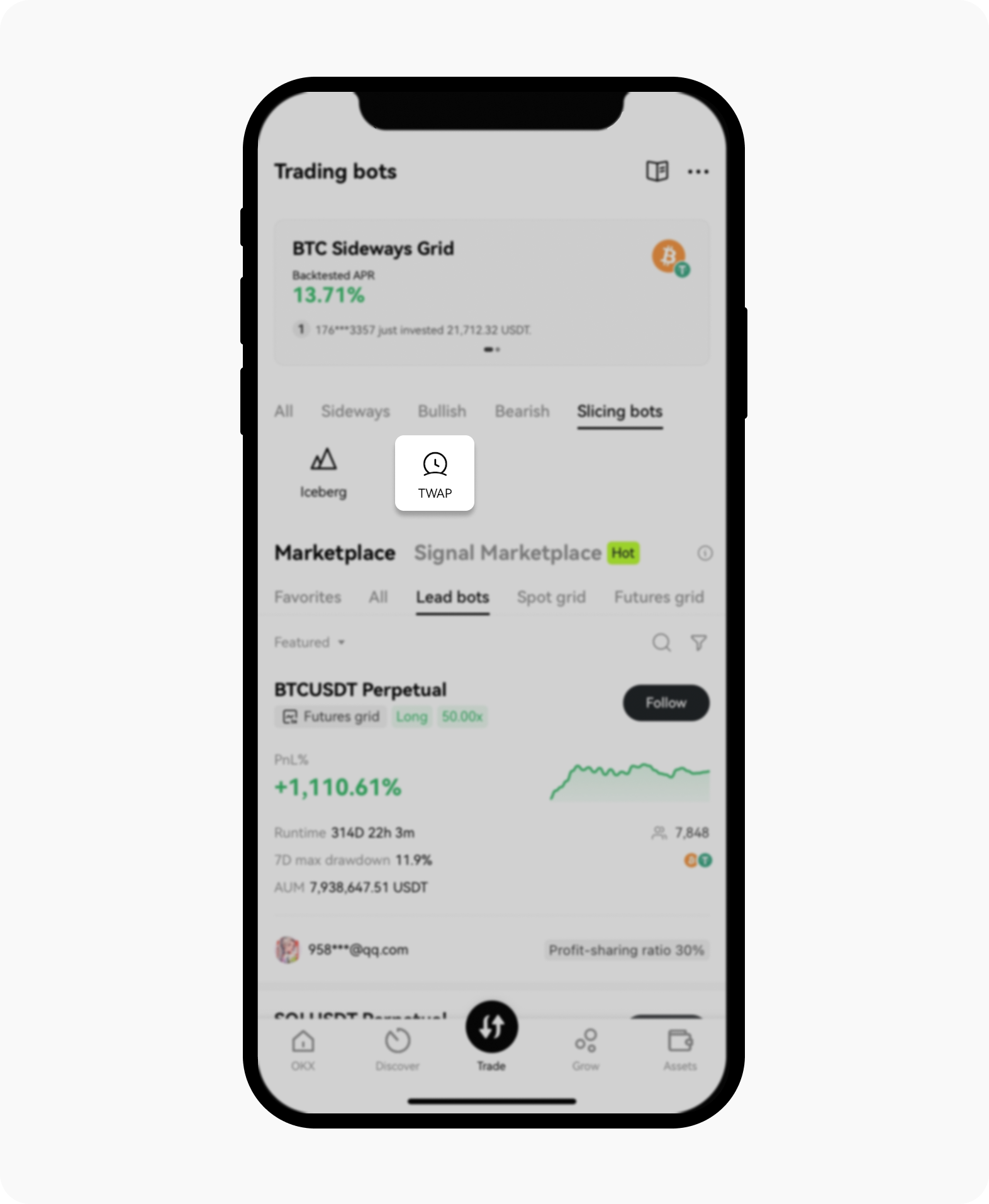 How do I use the TWAP trading bot? | OKX United States