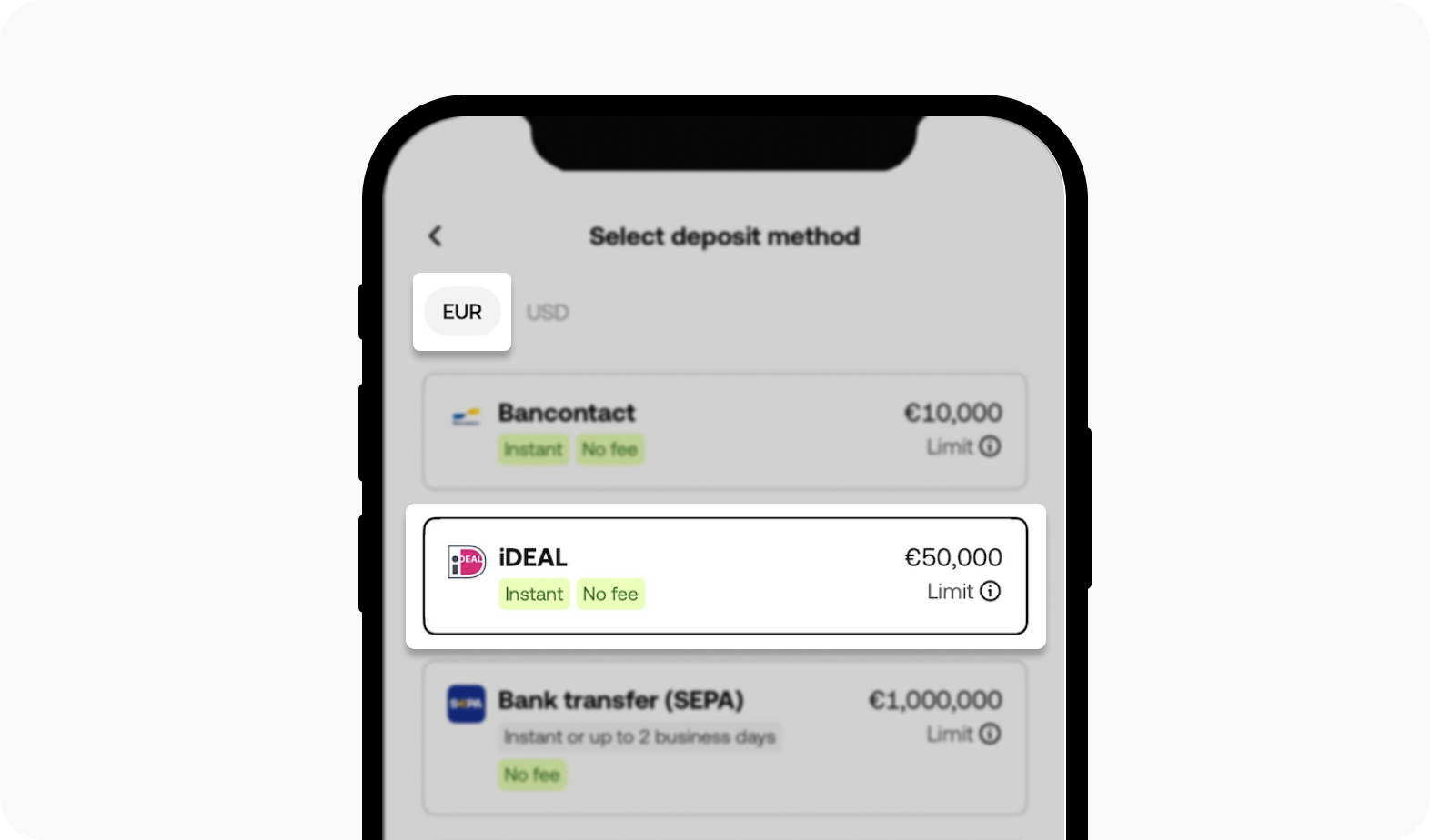 Wie kann ich EUR mit iDEAL einzahlen? | OKX Deutschland