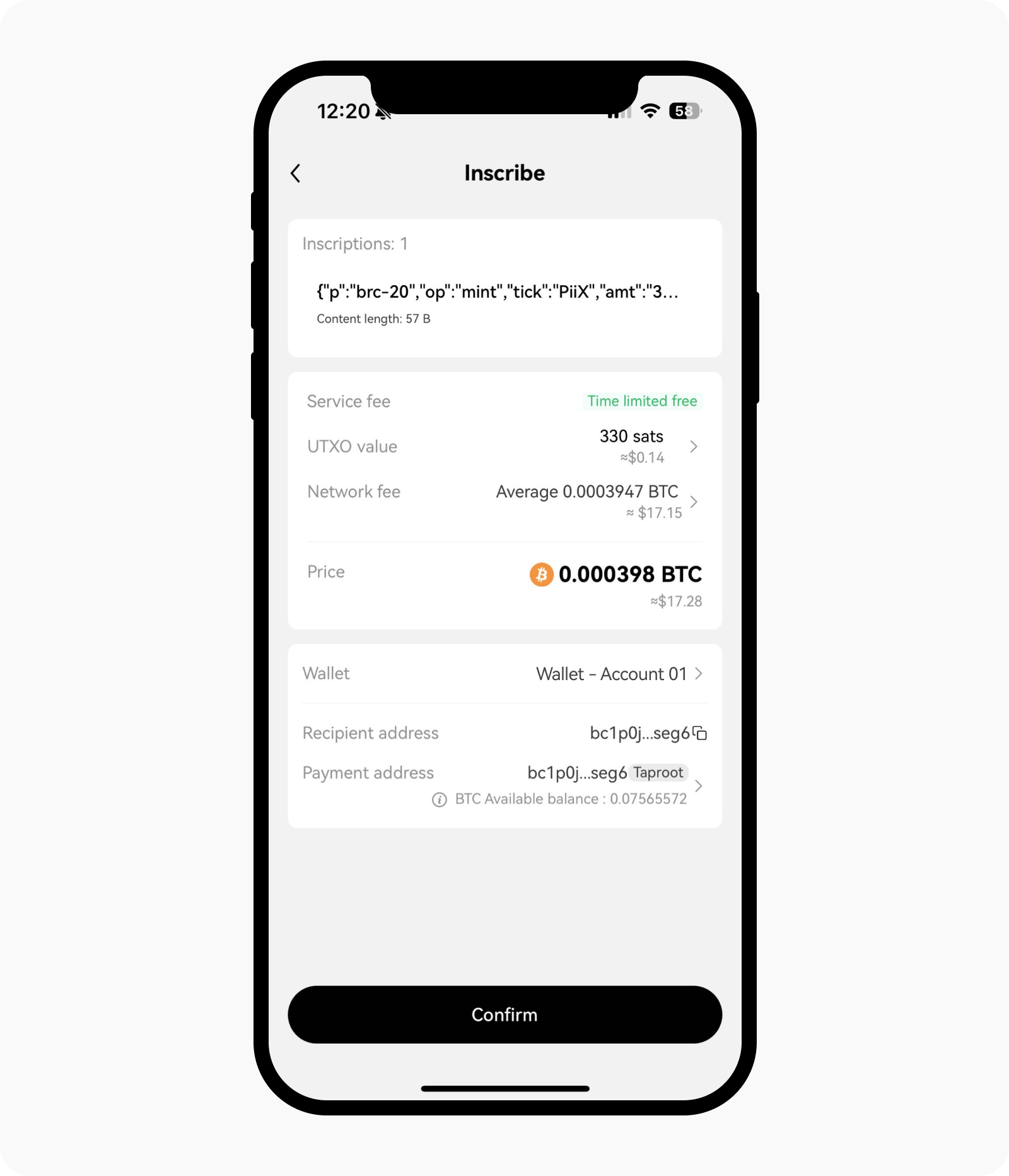 How do I inscribe BRC-20 tokens? | OKX Wallet