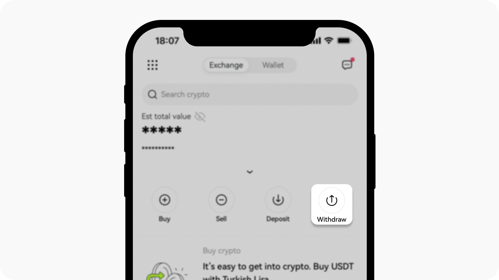 How do I make a withdrawal? (app) | OKX TR