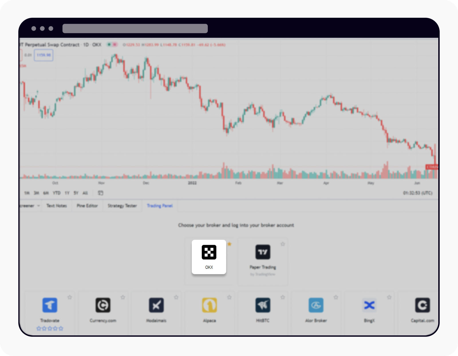 How do I trade with OKX on TradingView? | 欧易