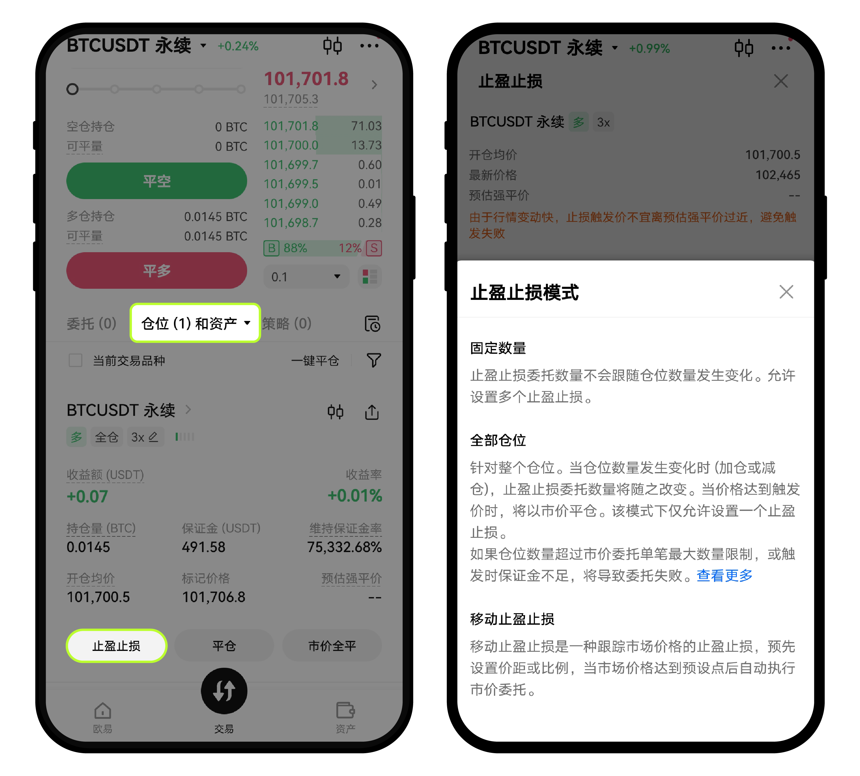 合约交易如何设置止盈止损？ | OKX 新加坡