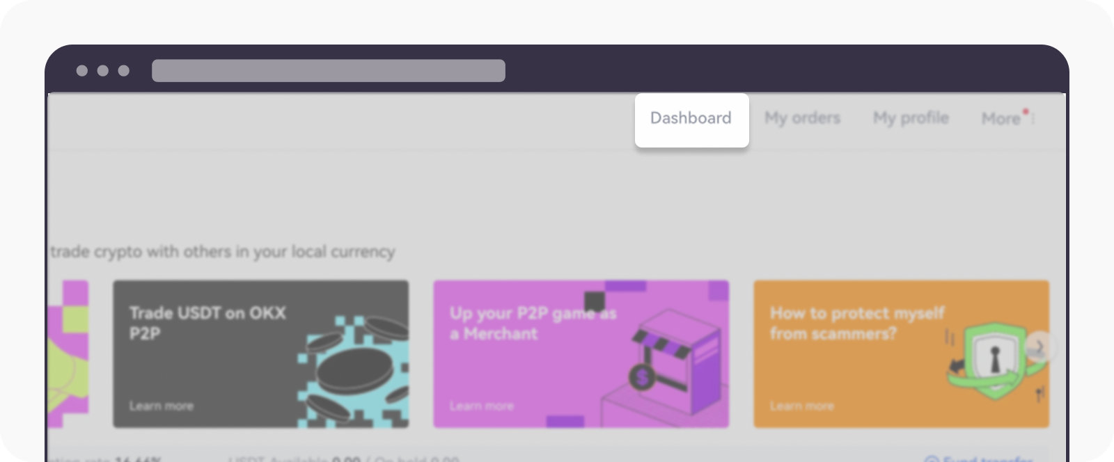 How do I turn on the notification for P2P trading? (Web) | OKX