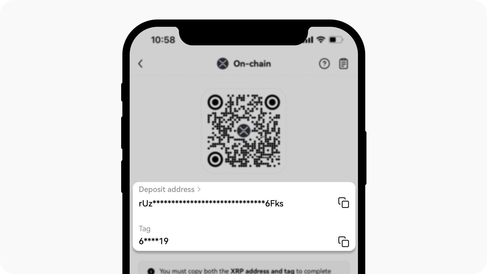 How do I find my deposit address and tag/memos? | OKX TR