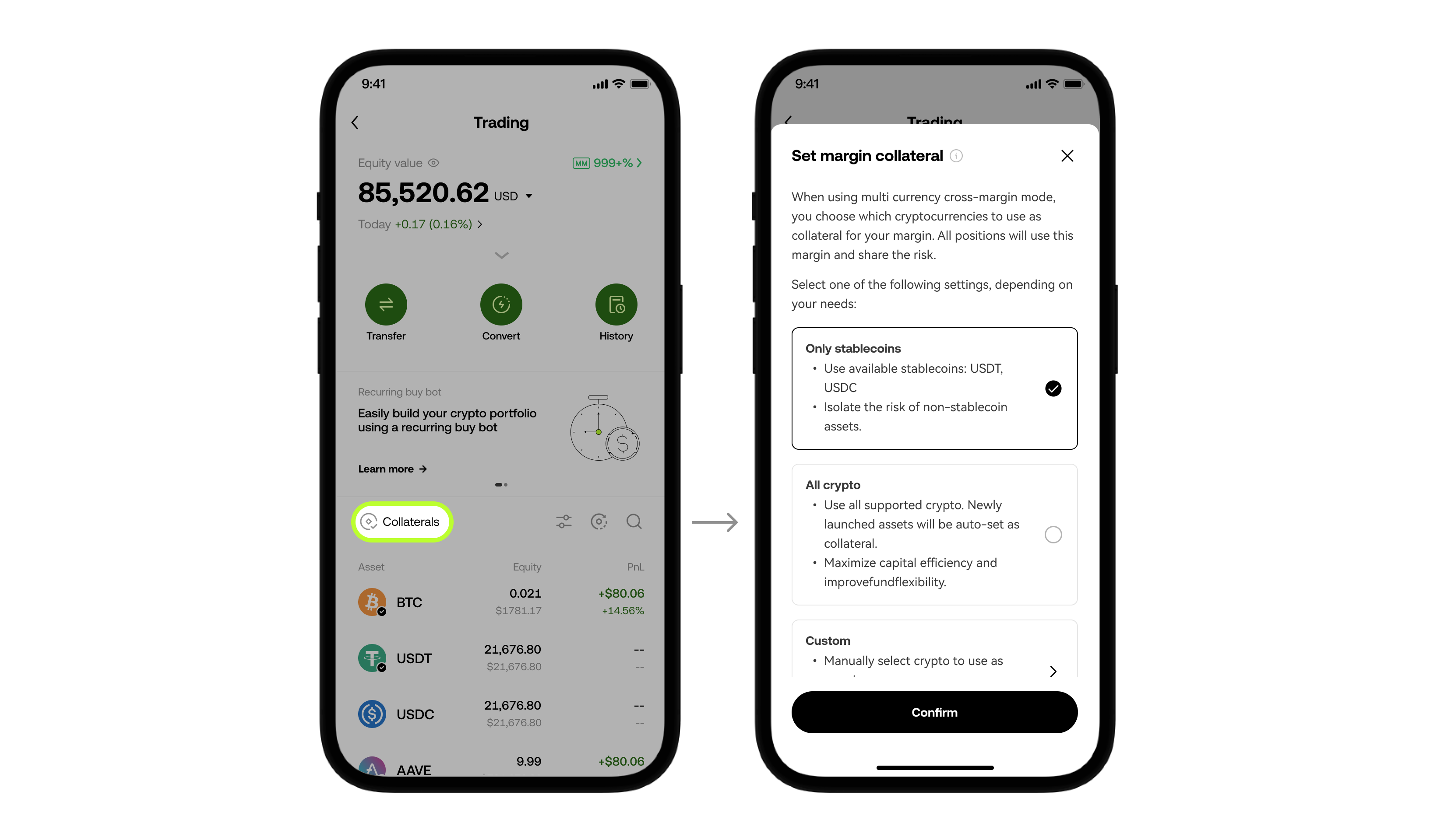 OKX to launch feature for setting collateral cryptocurrencies in  multi-currency margin mode | OKX United States