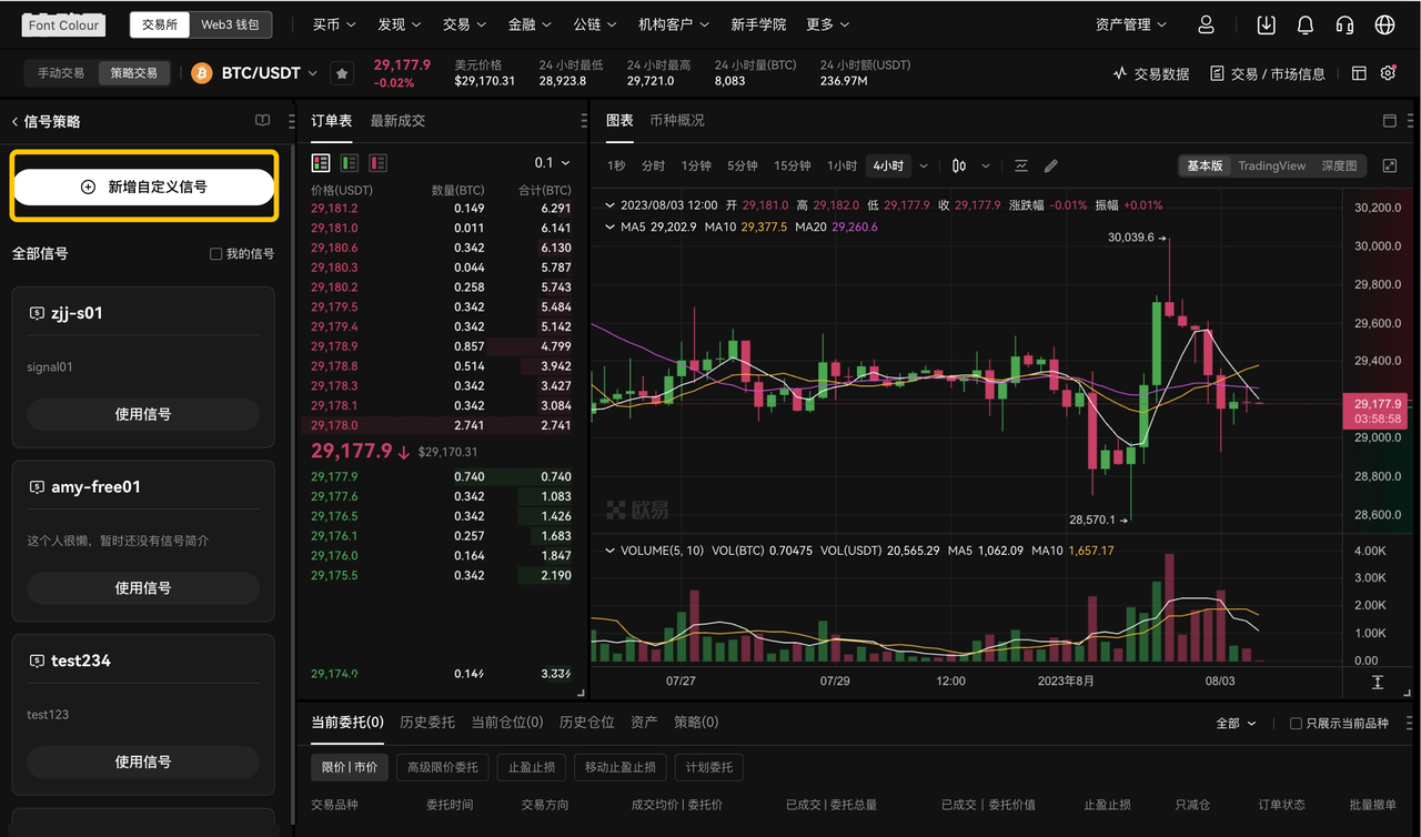 OKX信号策略：如何使用TradingView警报创建您的信号策略| 欧易