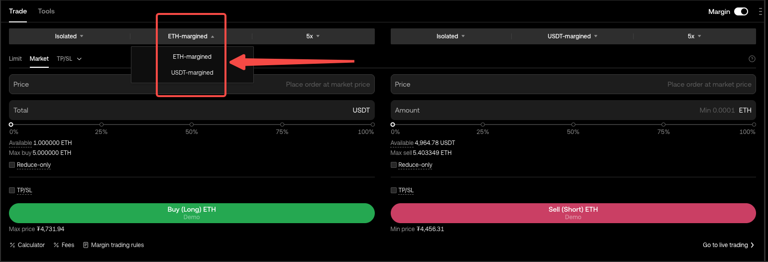 OKX to support margin currency selection for isolated margin in futures  mode | OKX Australia