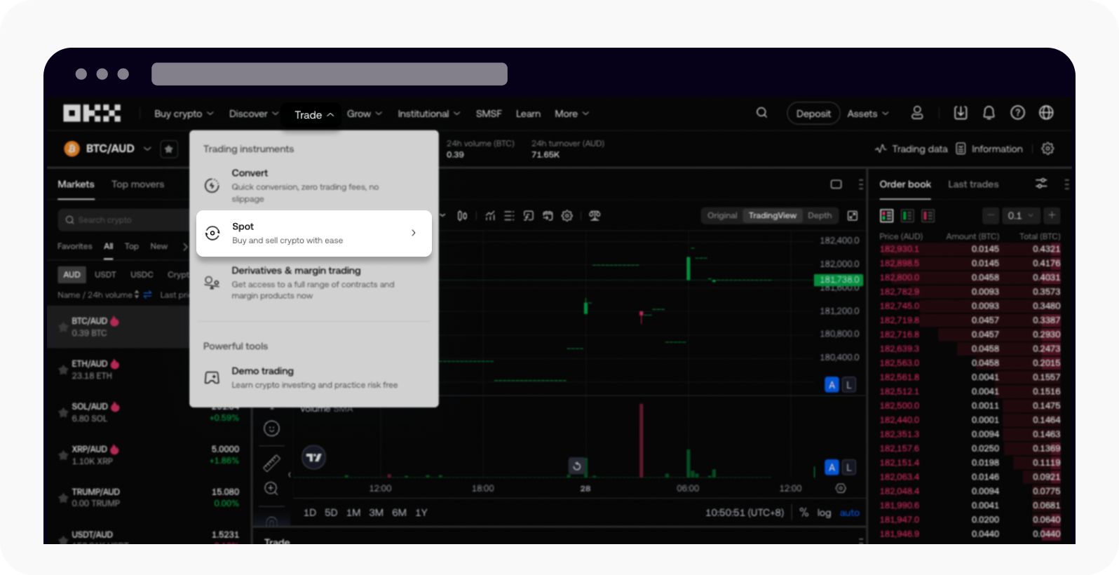 How do Simple Buy/Sell and Spot Trading differ? | OKX Singapore