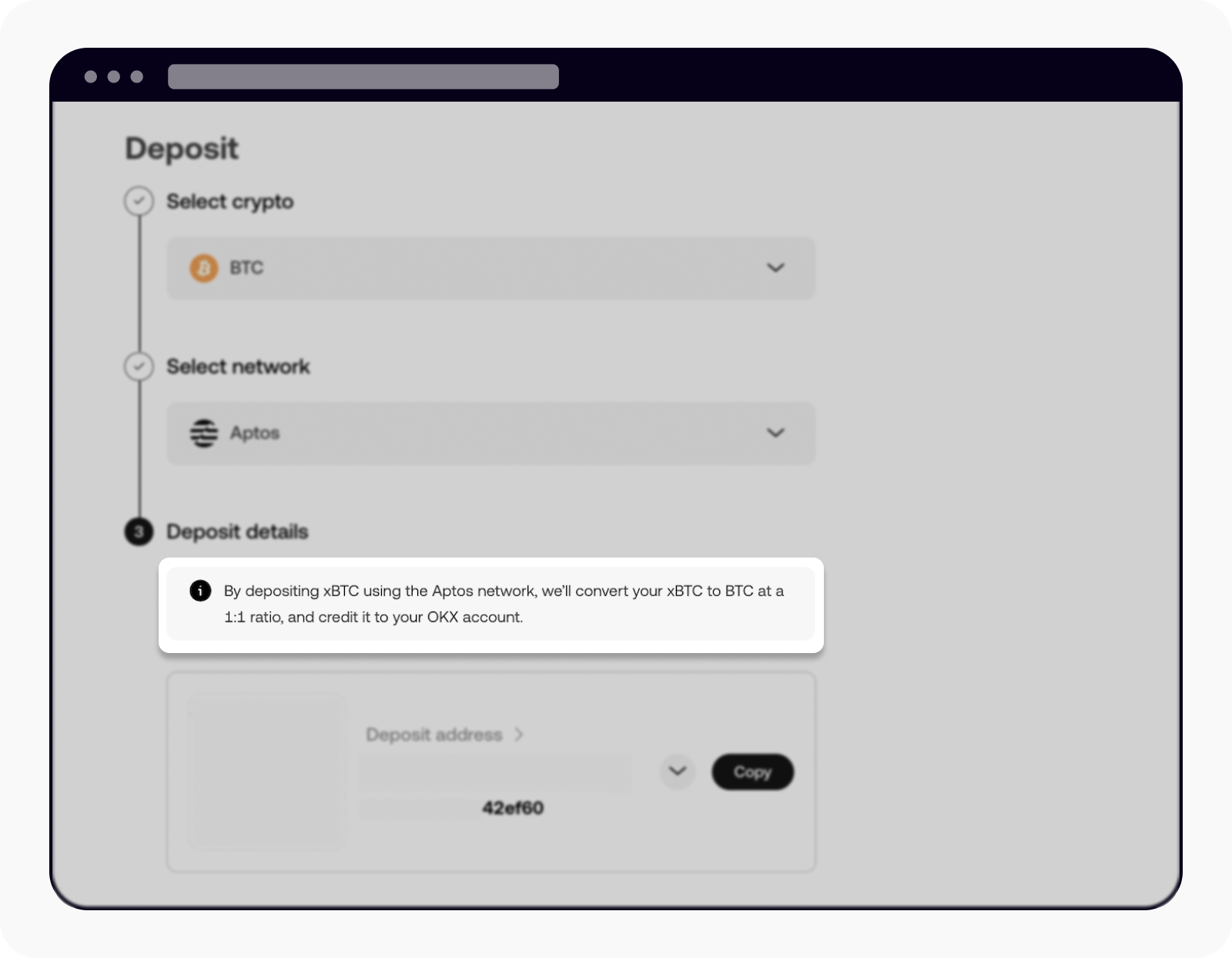 How do I deposit and withdraw xBTC? | OKX