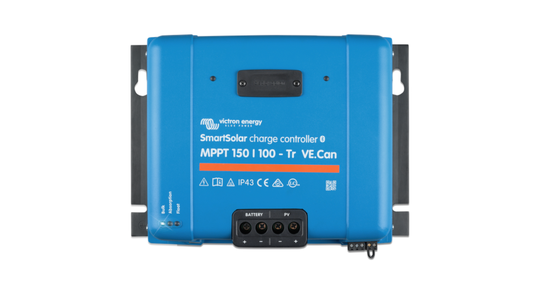 The SmartSolar MPPT with VE.Can makes integration with boat networks effortless.