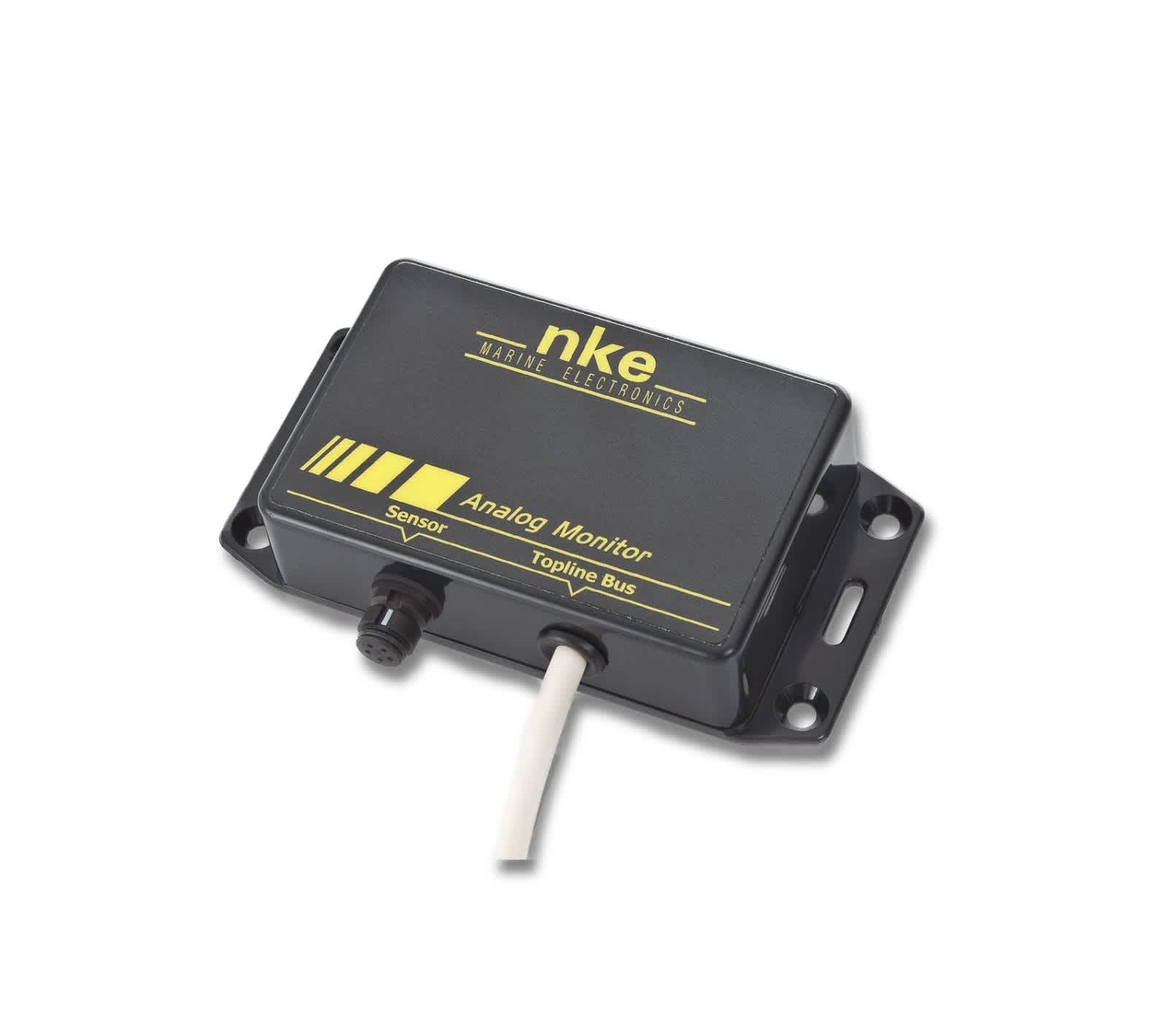 An NKE monitor box for interfacing with analog sensors.