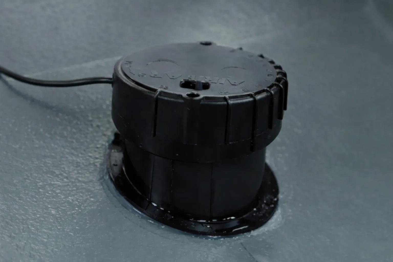 Installing an in-hull depthfinder is a lot easier than creating a new through-hull fitting.