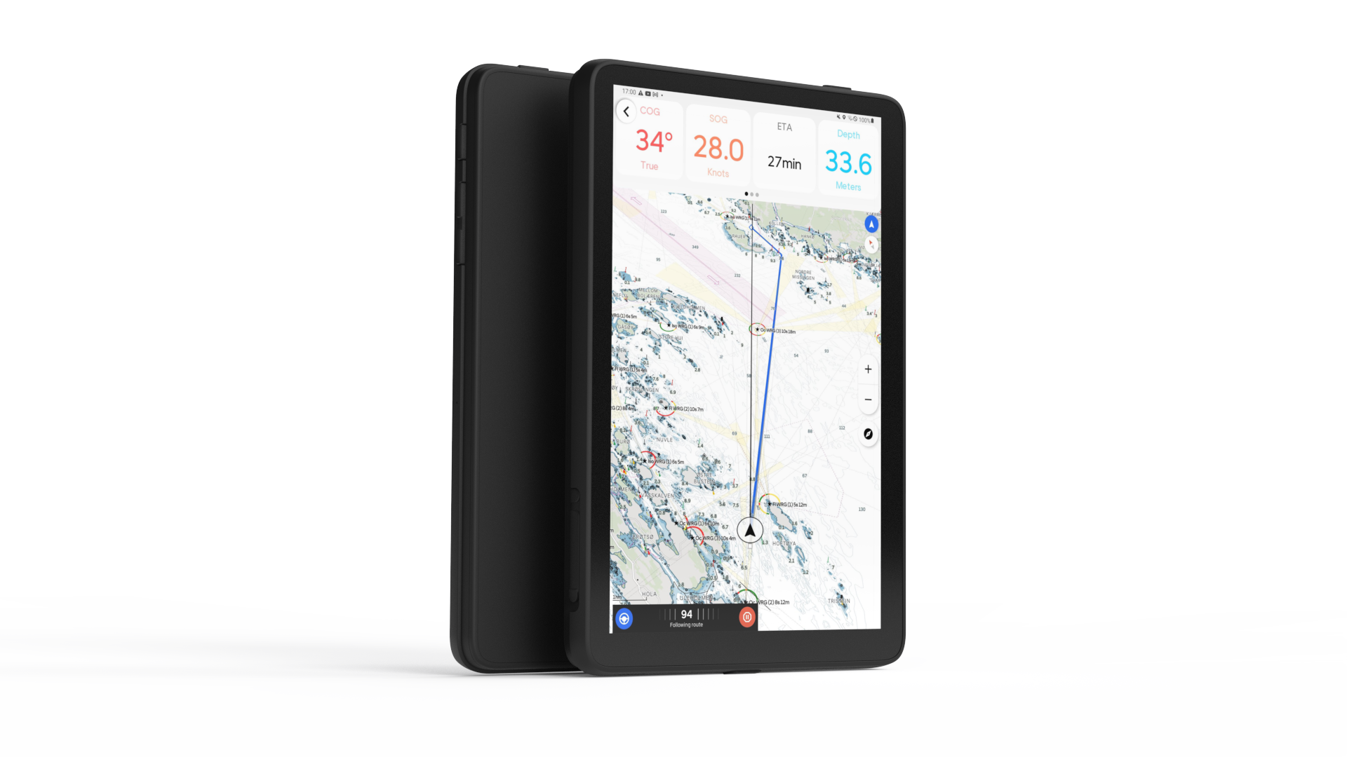 Orca Display 2 is a navigation display for the modern boater.