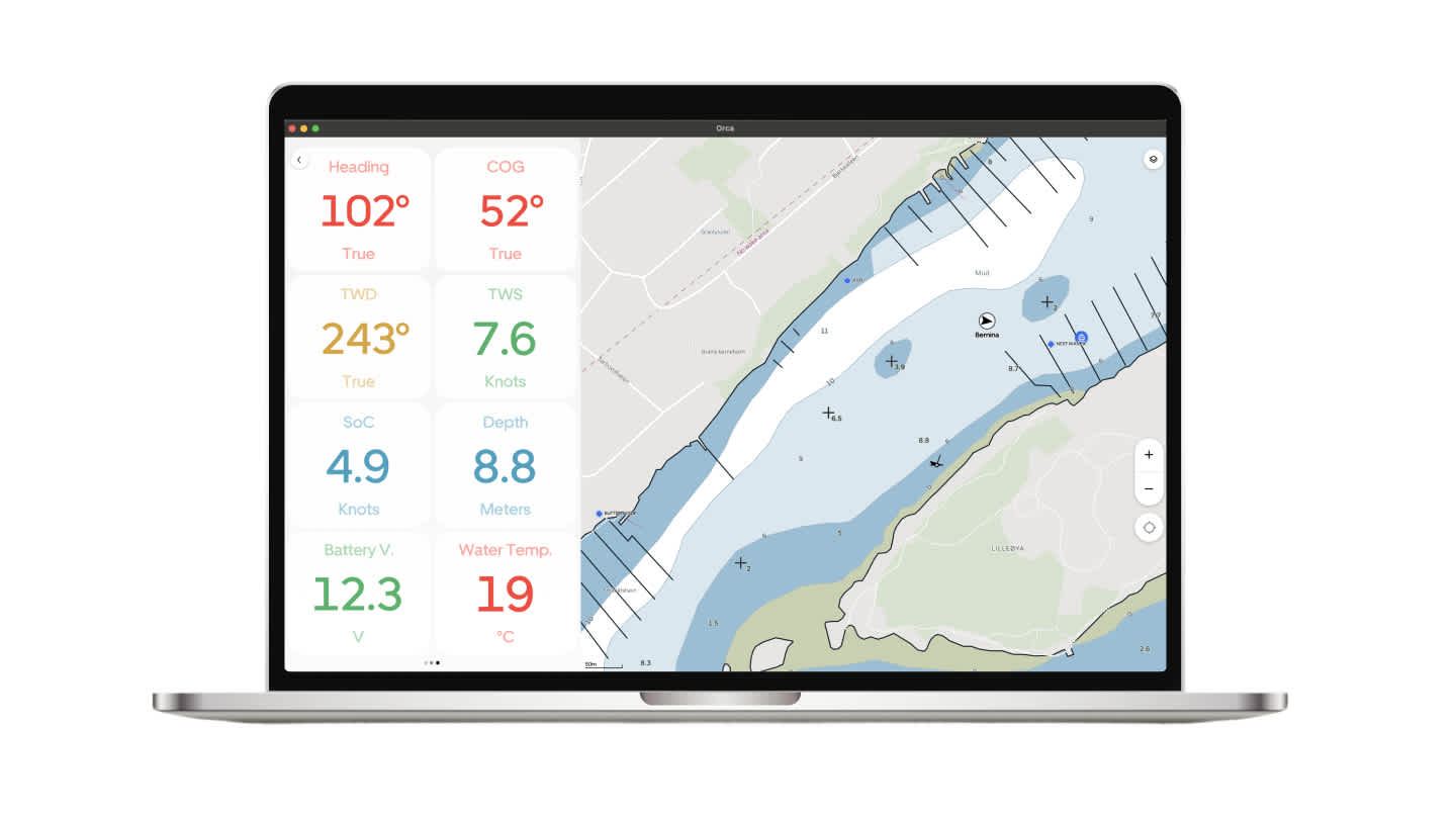 Monitor your boat from the safety of your home, now also on Mac.