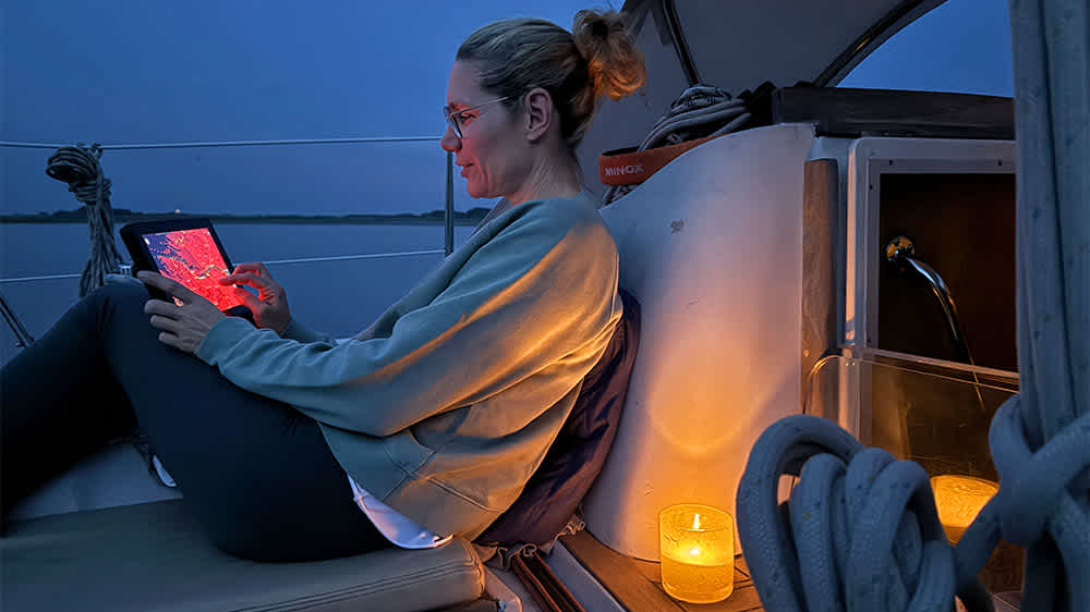 Relaxed passage planning with the Orca Display. ©Sönke Roever